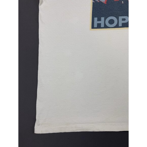 Rare Vintage Y2K Lil Wayne Hip Hop Rap Tee Hope Logo Art Style White Medium Tee - Picture 5 of 13